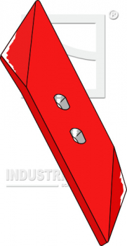 Wechselspitze 65 x12 - links 33.0077-36W (Pöttinger) zu Pflugkörper 36W